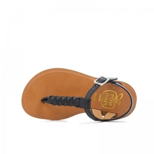 PLAGETTE ANTIC TONG NOIR