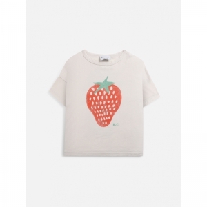 Strawberry short sleeve T-shir logo