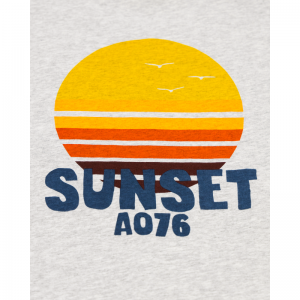 mat t-shirt sunset 985 heather gre