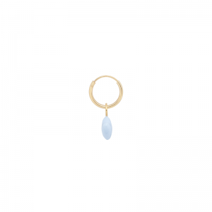 Single Frozen Heart Ring Earri 25165318 Blue