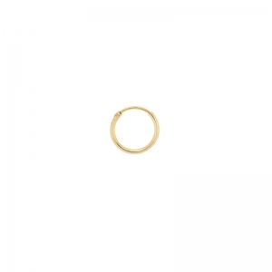 Single Plain Ring Earring Medi 19996275 Goldpl