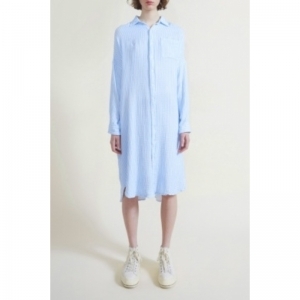 OVERSIZED RELAXED SHIRTDRESS 138 L.BLUE