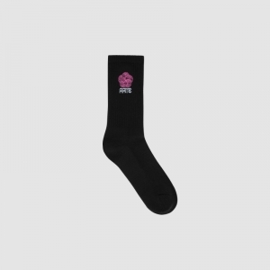 Arte Circle Logo Socks - Black