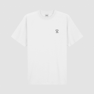 Teo Small Heart T-shirt White