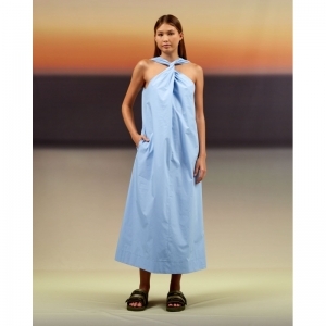 Tonga Dress Poplin 412 light blue