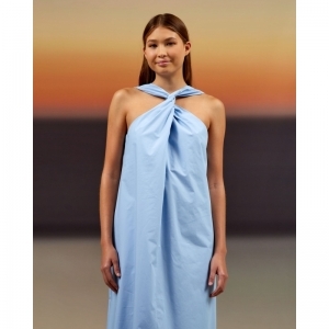 Tonga Dress Poplin 412 light blue