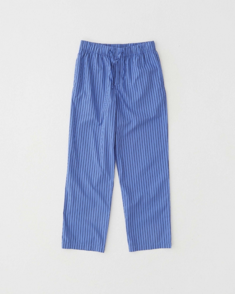 Cotton Poplin - Pyjamas Pants - Boro Stripes