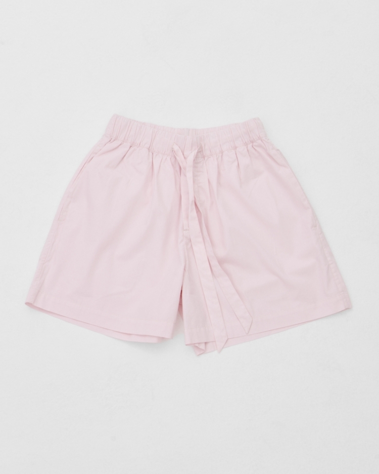 Cotton Poplin - Pyjamas Shorts - Soft Pink