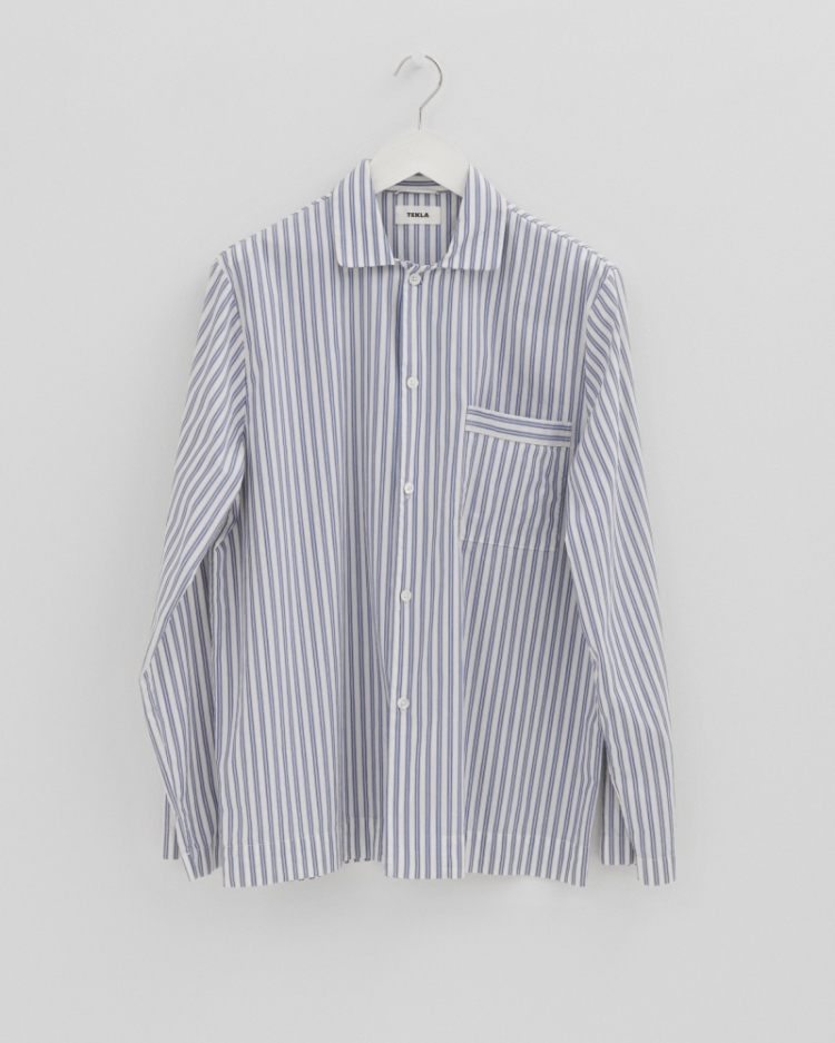 Cotton Poplin - Pyjamas Shirt - Skagen Stripe