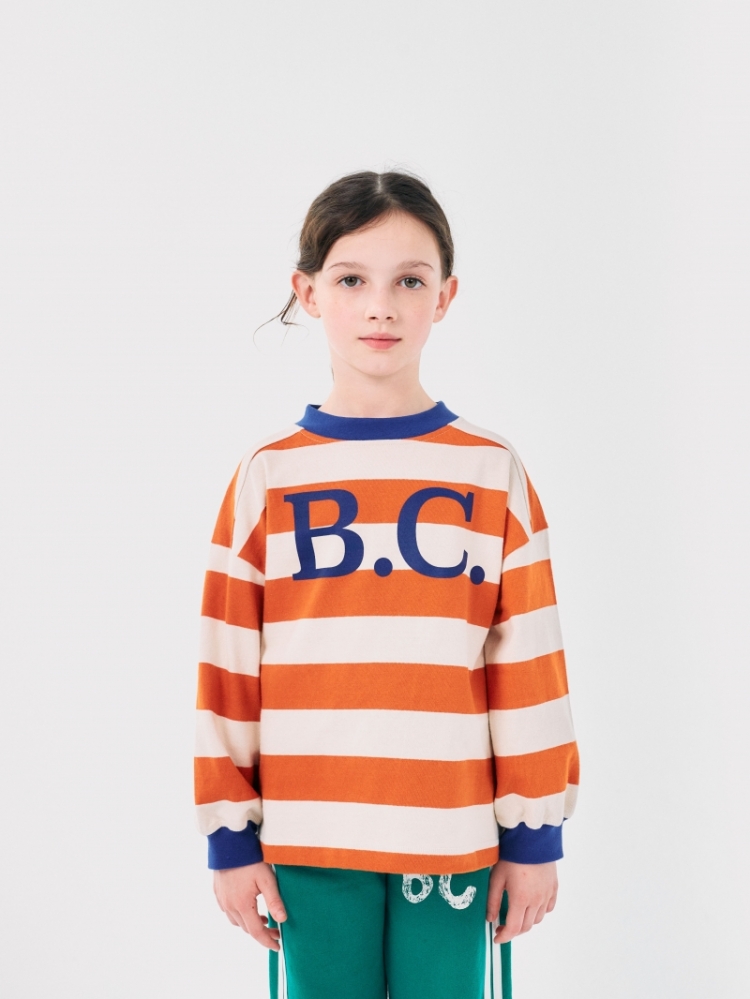 BC Stripes T-shirt 811 ORANGE