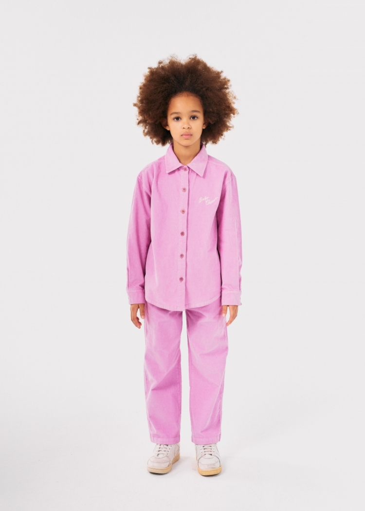 Bobo Choses pink corduroy stra 661 PINK