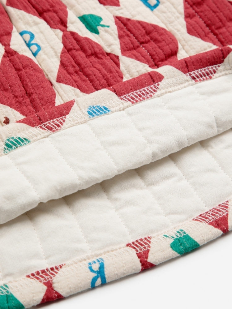 Harlequin all over quilted wov 611 RED