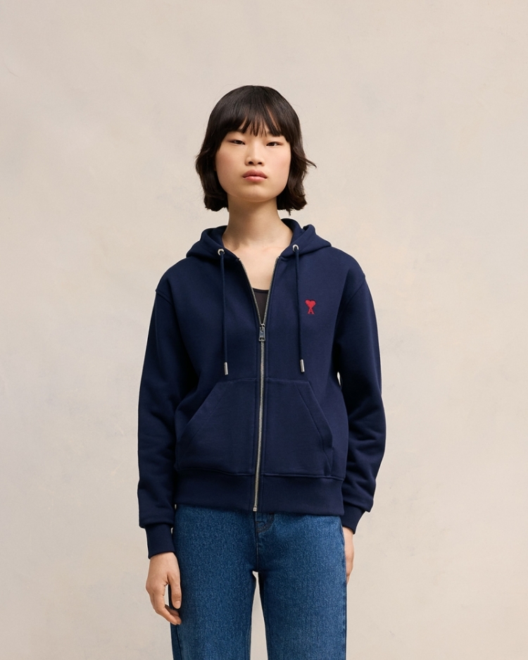 AMI DE COEUR HOODIE 430 NIGHT BLUE