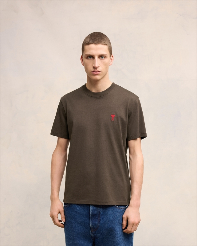 RED ADC TSHIRT 221 DARK COFFEE