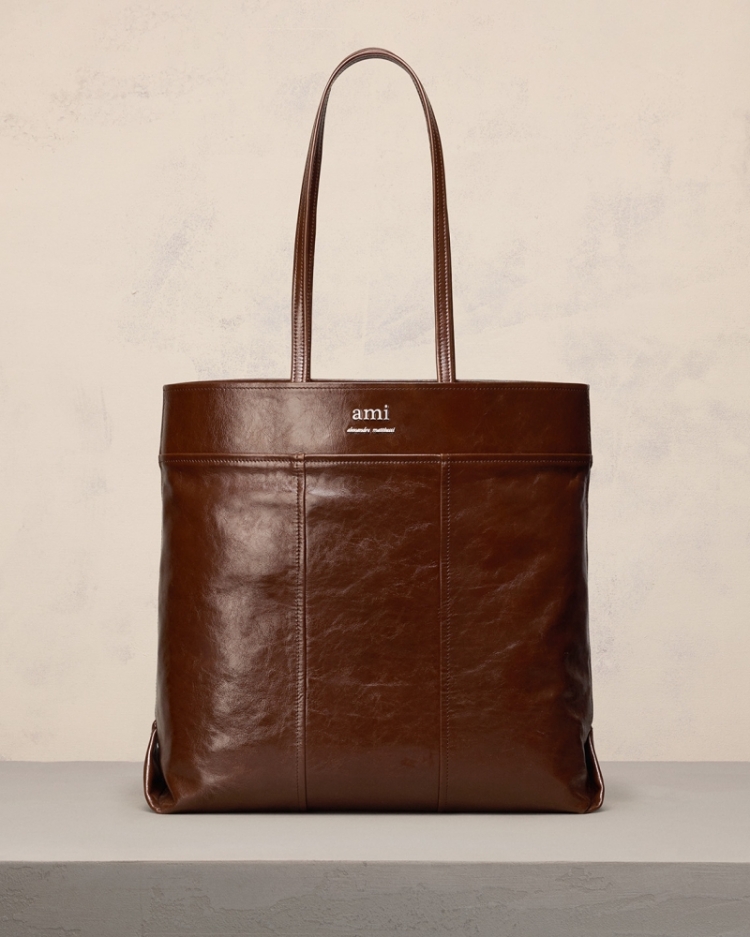 NORTH SOUTH AMI TOTE 222 CHOCOLATE