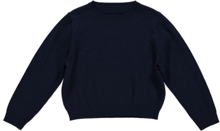 knitted jumper 80 NAVY