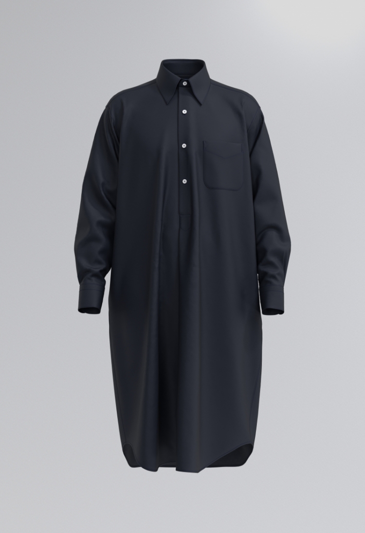 MIDLENGHT + SIDE POCKET Midnight Blue