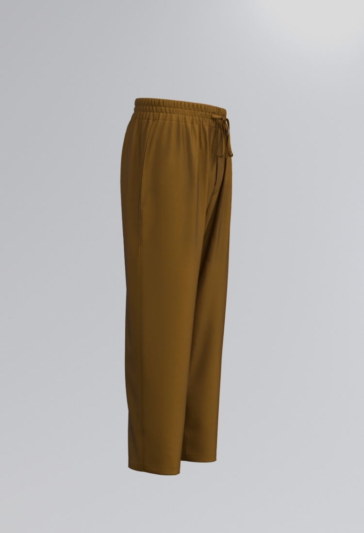 PANT + SIDE POCKETS - Tobacco