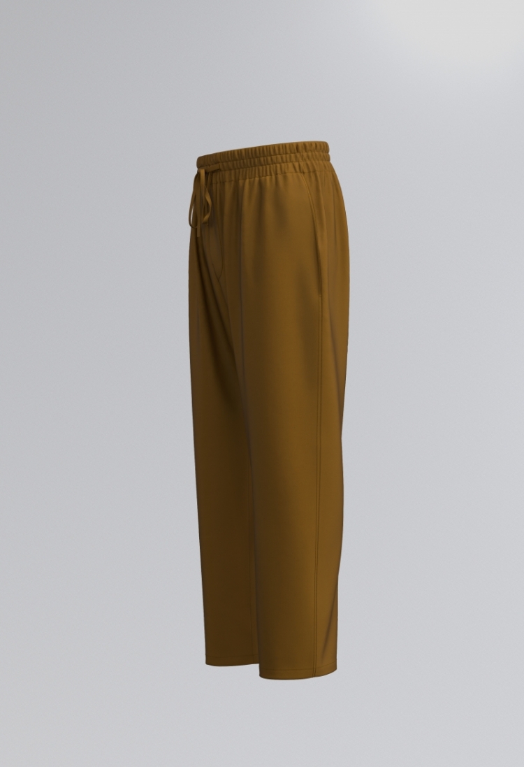 PANT + SIDE POCKETS - Tobacco
