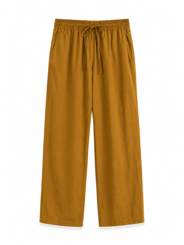 PANT + SIDE POCKETS - Tobacco