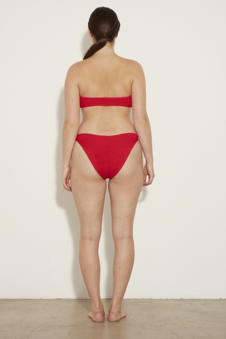 JEAN BIKINI - M CRINKLE - RED