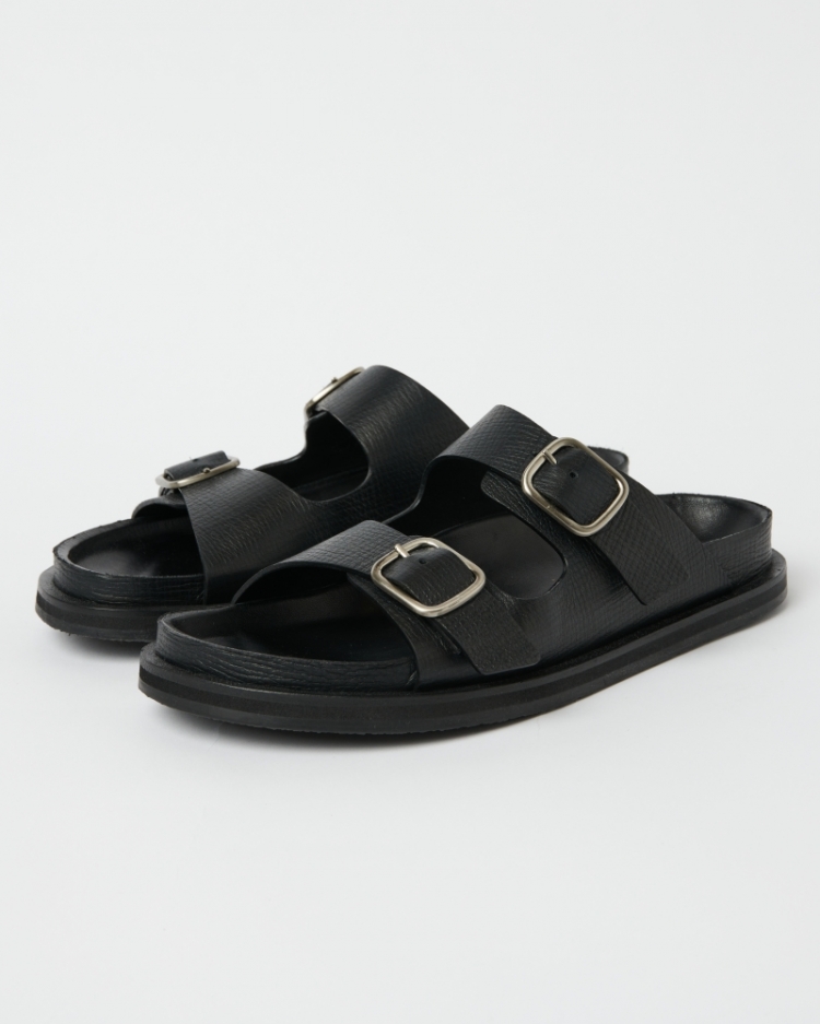 2-STRAP SANDAL BLACK