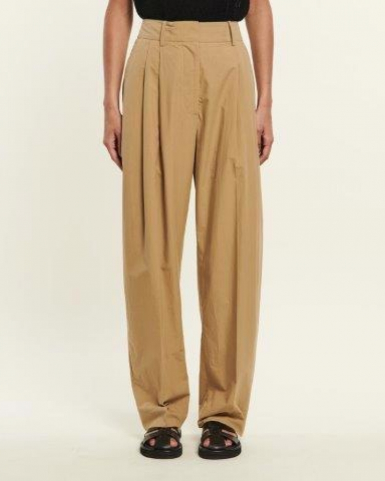  DOUBLE PLEAT PANT SAND