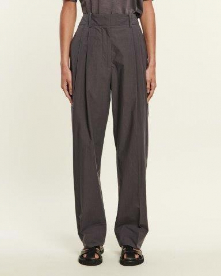  DOUBLE PLEAT PANT THUNDER