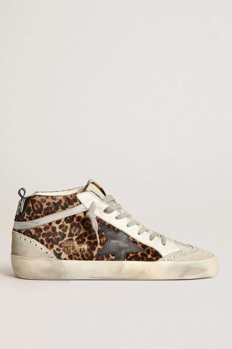 MID STAR HORSY UPPER SUEDE TOE - BEIGE BROWN L