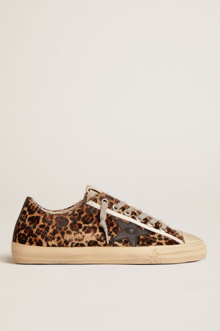 V-STAR 2 LEOPARD HORSY UPPER R - BEIGE BROWN L
