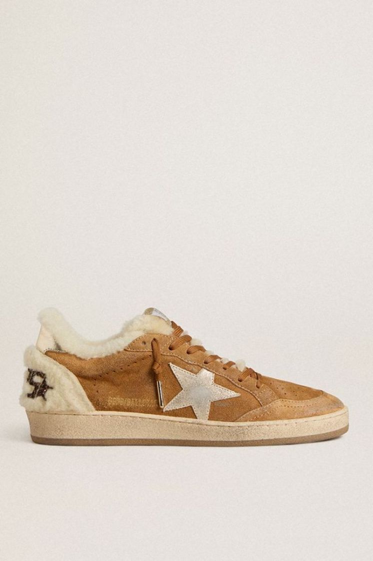 BALL STAR SUEDE UPPER SHEARLIN - COGNAC/BEIGE/