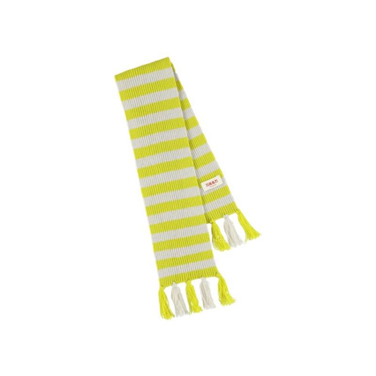 knitted scarf 56 yellow