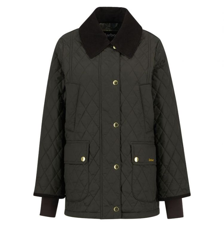 MODERN BEADNELL QUILTED JACKET SG71 SAGE/ANCIE
