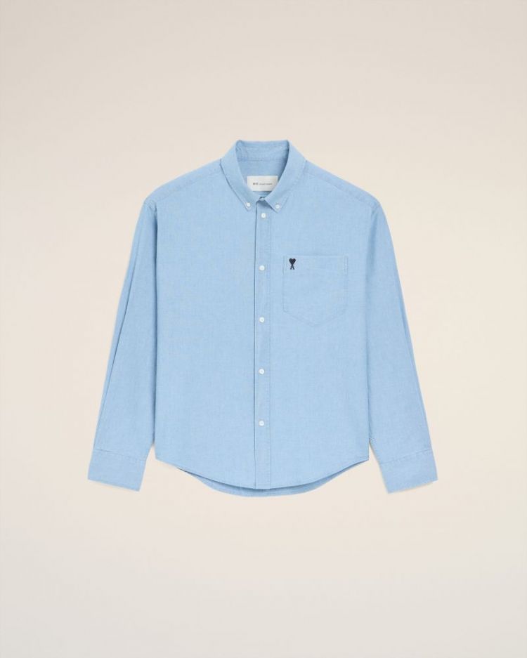 LS SHIRT EMBROIDERED ADC 484 BLU CASH