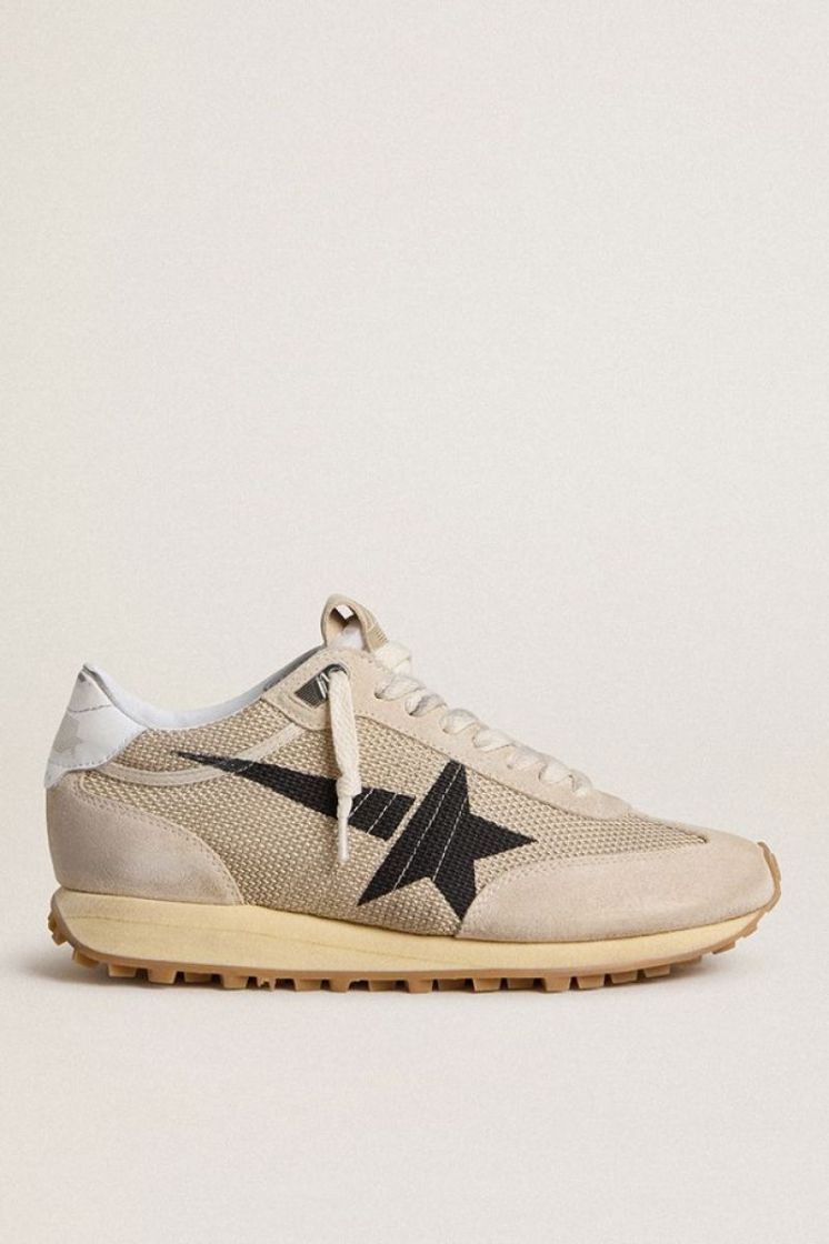 RUNNING MARATHON - BEIGE/BLACK