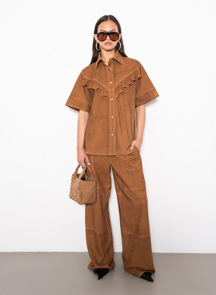 Shannon Shirt - Worn Tan