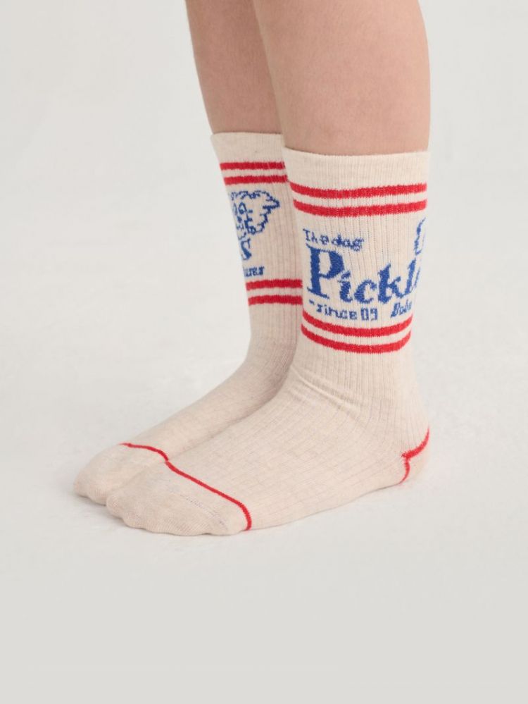 Pickles The Dog long socks 199 OFFWHITE
