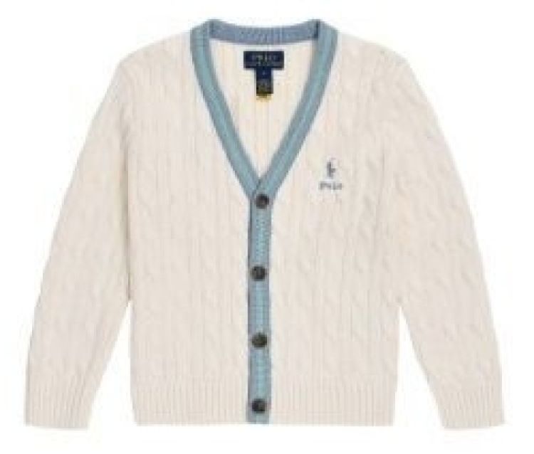 CARDIGAN - CRICKET CREAM