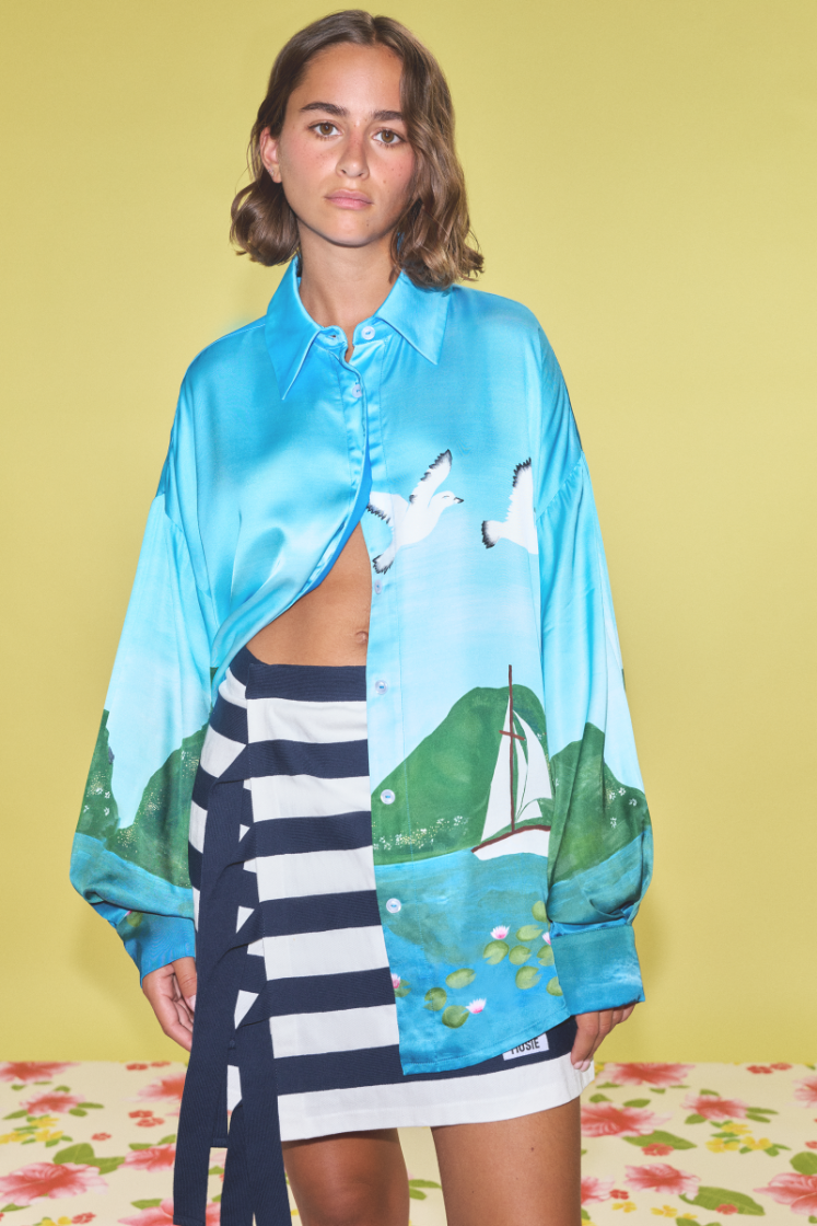 JADE - WHITE / NAVY