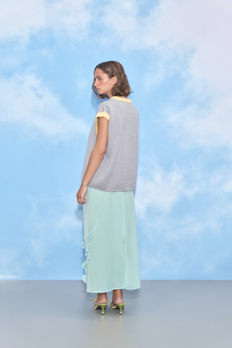OLIVIA - BLUE / GREEN