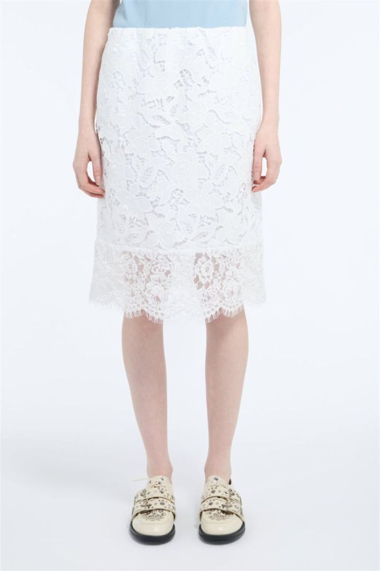Woven Skirt 1102 Cream