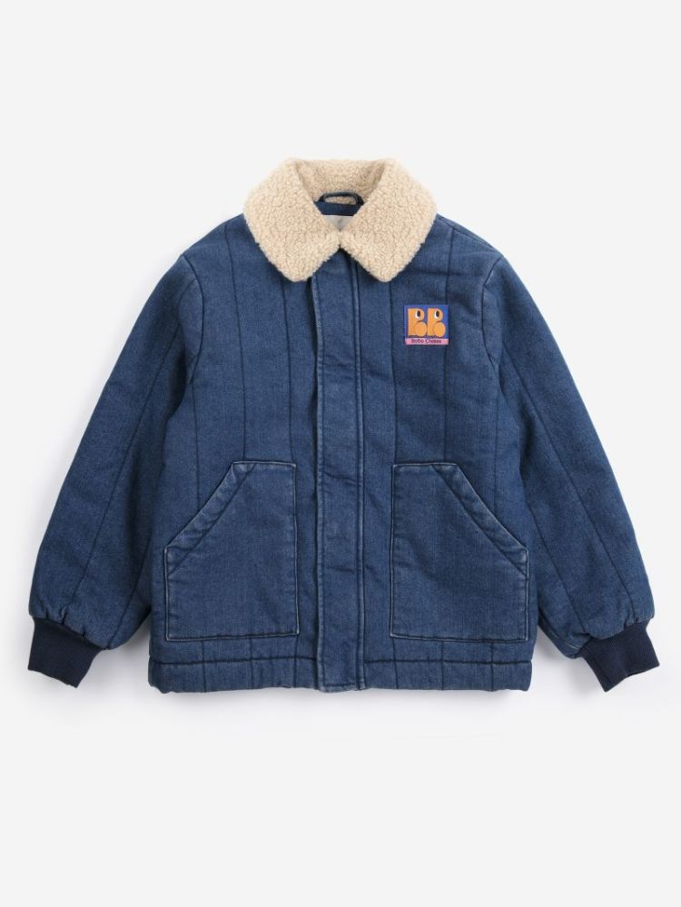 Booo Bo Choses Tag denim jacke 401 MIDNIGHT BL