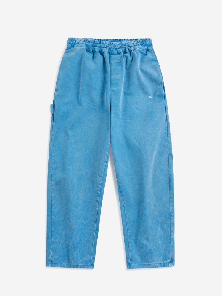 Booo Bo Choses Tag woven pants 421 BLUE