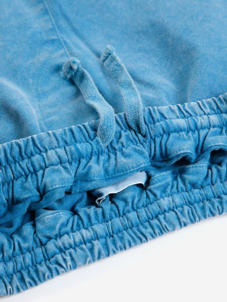 Booo Bo Choses Tag woven pants 421 BLUE