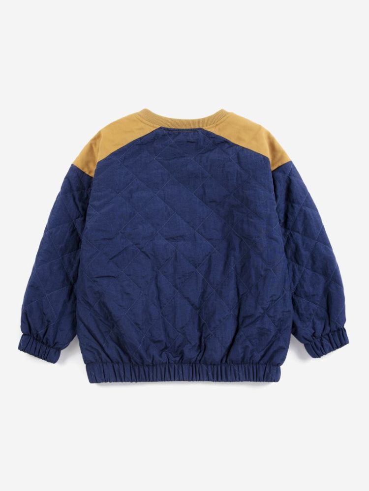 Bobo Choses quilted sweatshirt 401 MIDNIGHT BL