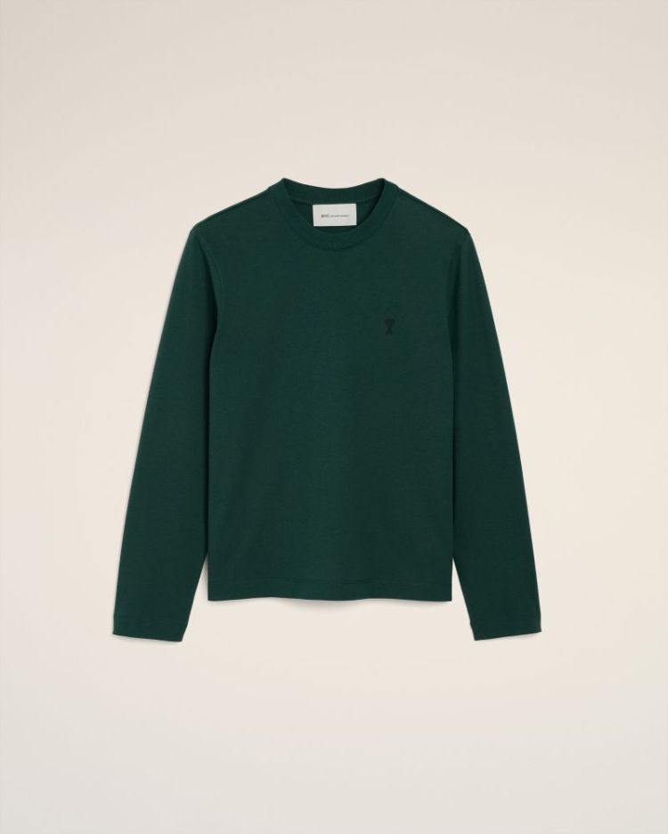 QUOTA - SWEATSHIRT WITH CONTRA A258 VERT BOUTE