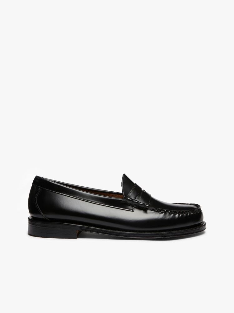 HERITAGE Larson Moc Penny 0 Black Lthr