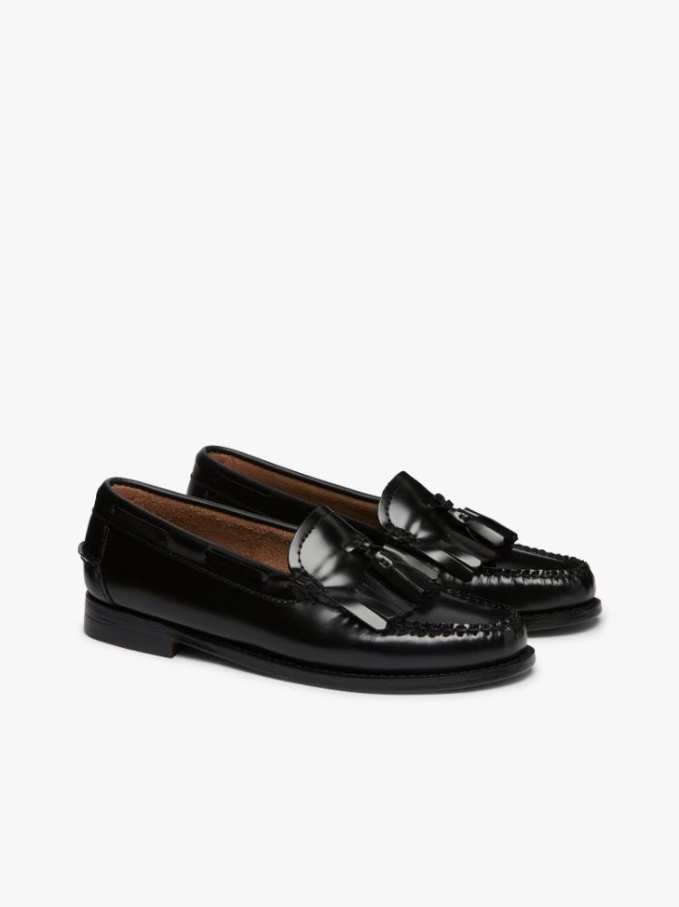 WMN Esther Kiltie 0 Black Lthr