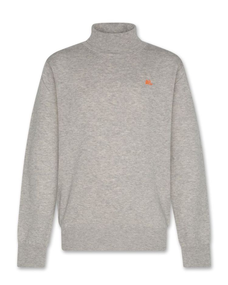 odin roll neck OL 908 grey melang