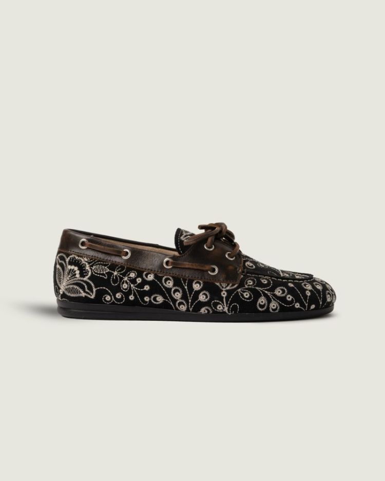 Boat Loafer Botanic 600 Black